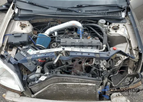 2002 Honda Civic Lx z USA, uszkodzony, nr VIN 1HGEM21542L072029